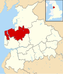 Wyre UK locator map